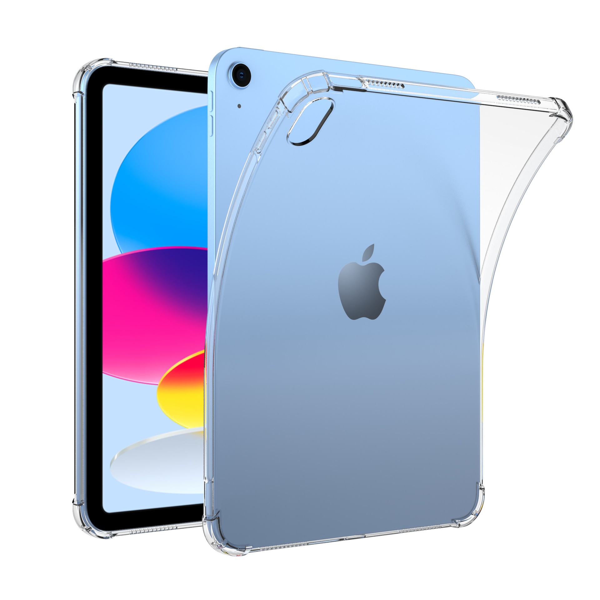 Подходит для защитного чехла для iPad 11 2025 года, прозрачный чехол с четырьмя подушками против падения Pro 11 10.9 Air 13 TPU