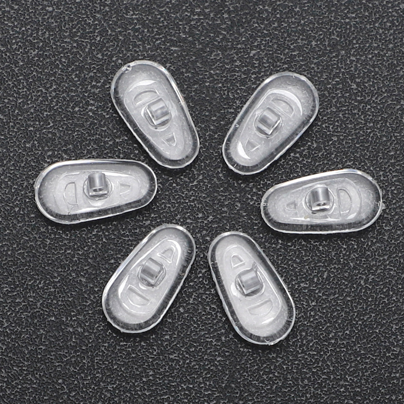Nose Pads, Silicone Glasses G14 Left and Right Glasses Accessories, Silicone Pipe, Cigarette Holder, Glasses Frame, Nose Pads