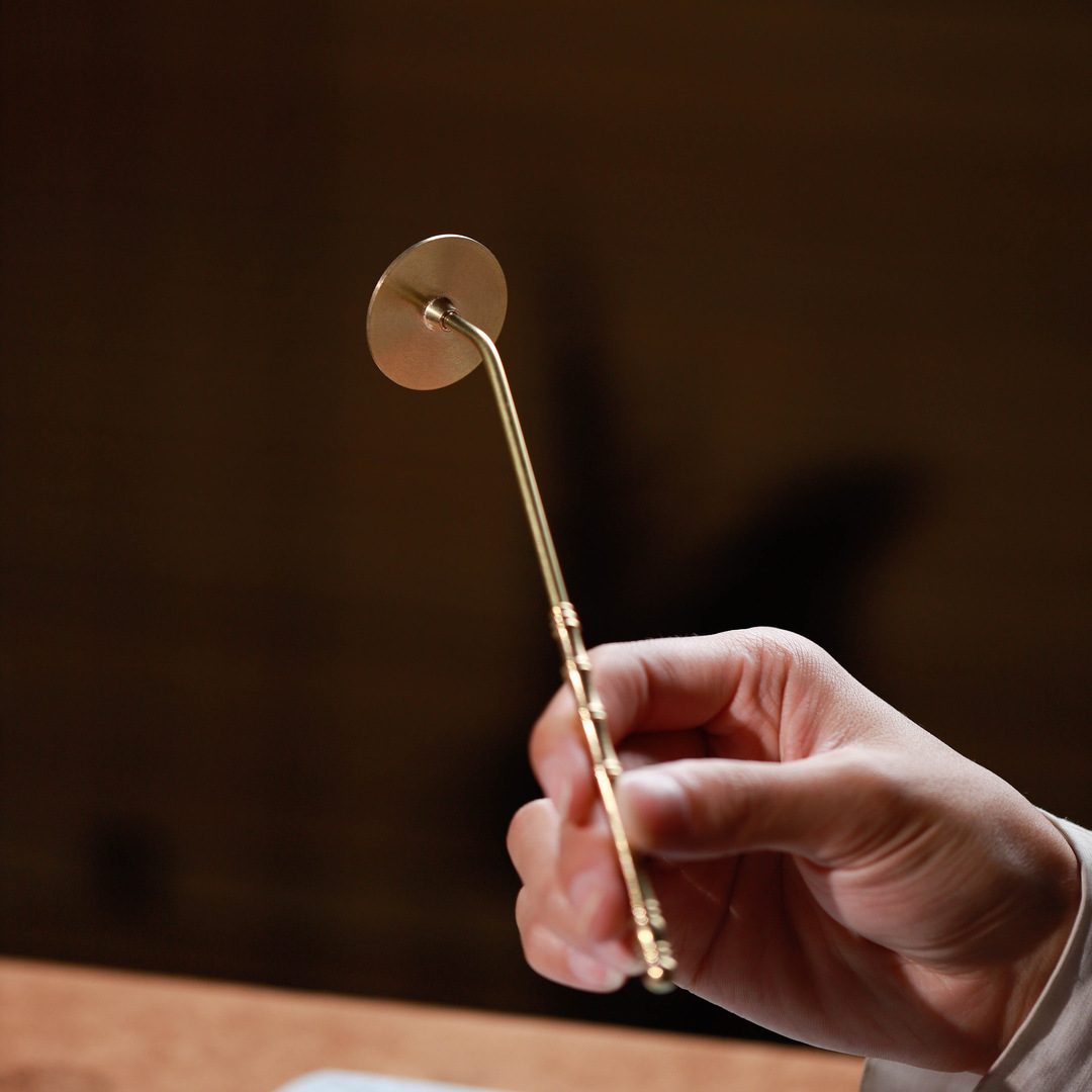 Incense burner incense printing pure brass incense tools bulk sandalwood wholesale incense gray incense spoon incense brush incense spoon incense powder five-piece set