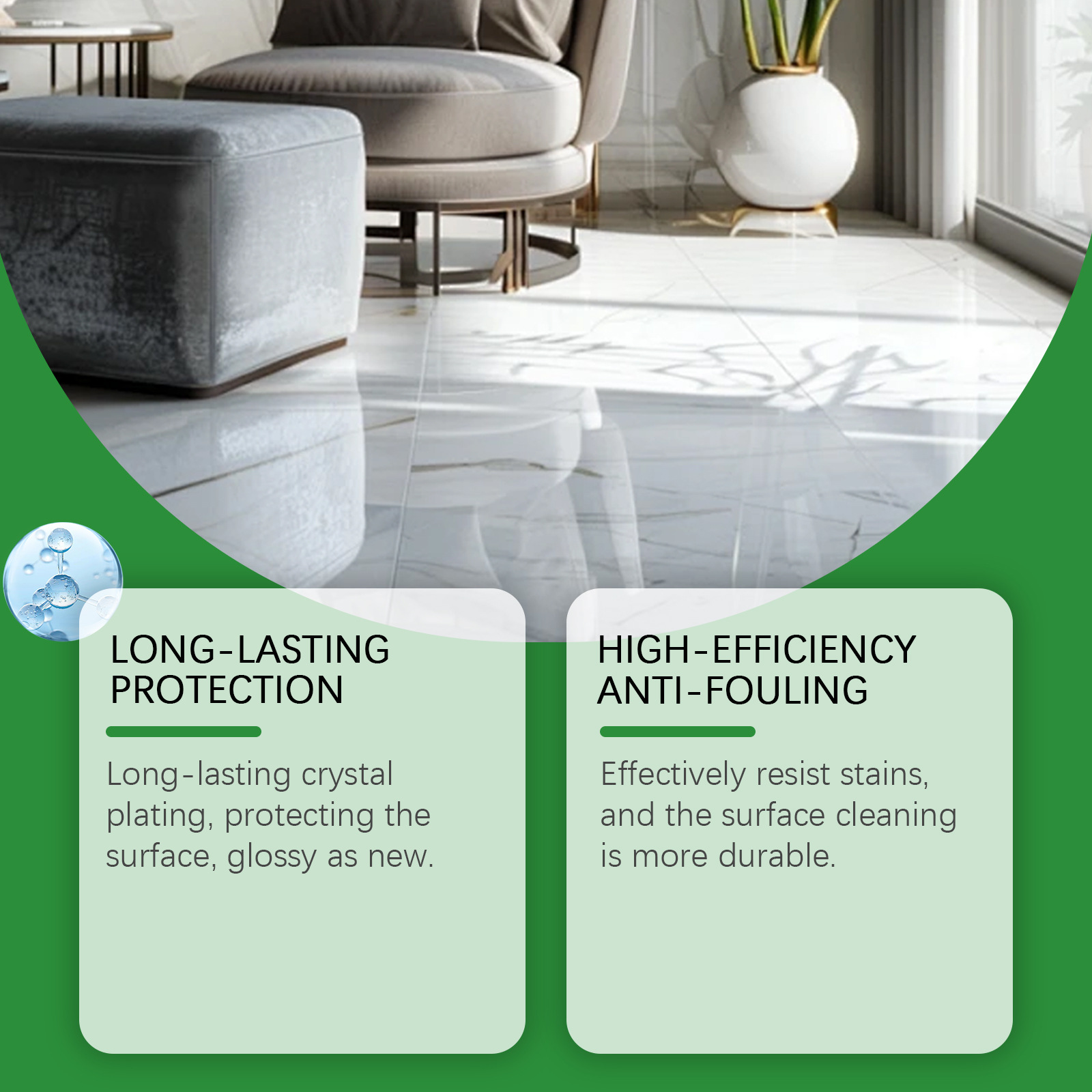 Jue Fish Nano Crystal Coating Agent Marble Polishing Crystal Liquid Tile Scratch Brightening Restoration Crystal Coating Agent