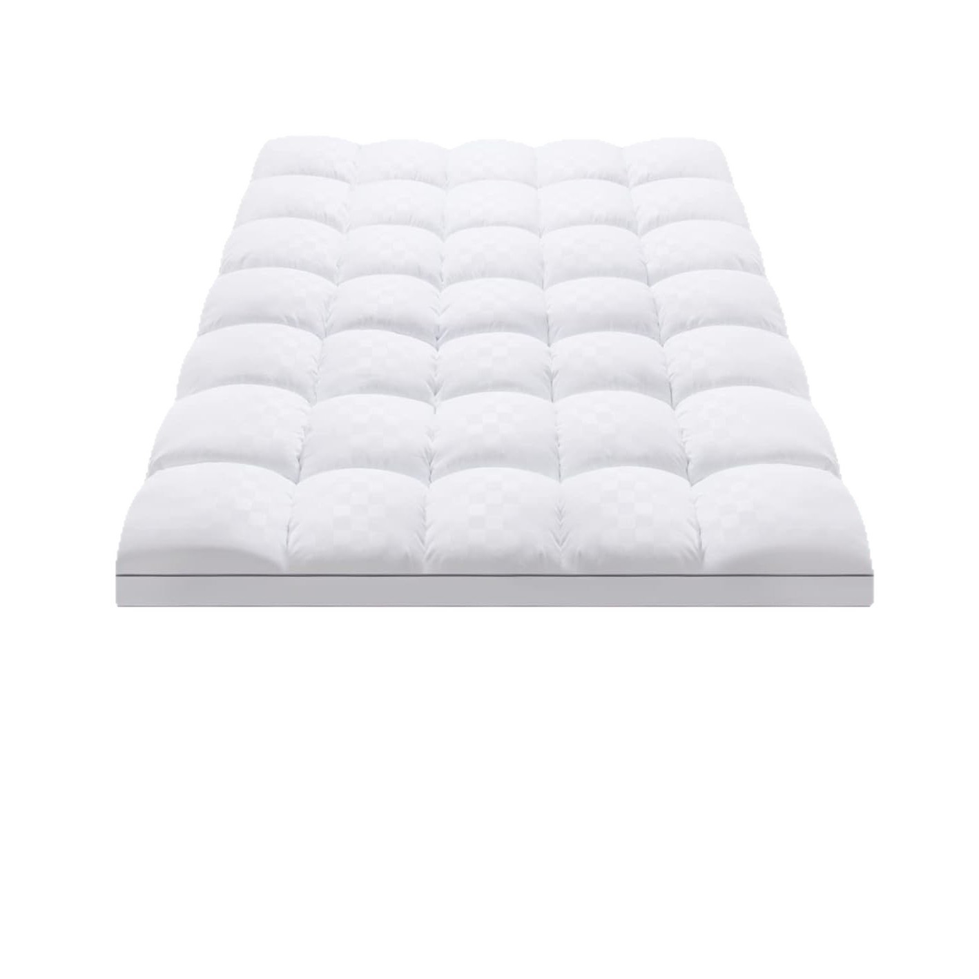 Customized Cross-Border Jacquard Mattress Topper, Down-Filled Mattress, Fitted Sheet, Single Soft Mattress, 360-Degree Wrap