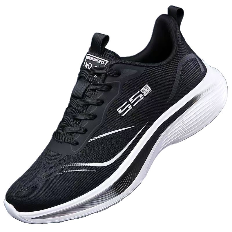 Men's Shoes Spring and Summer Mesh Breathable Shoes Casual Shoes Ultra-light sneaker Soft Sole Non-slip Shock-absorbing Student Running Shoes