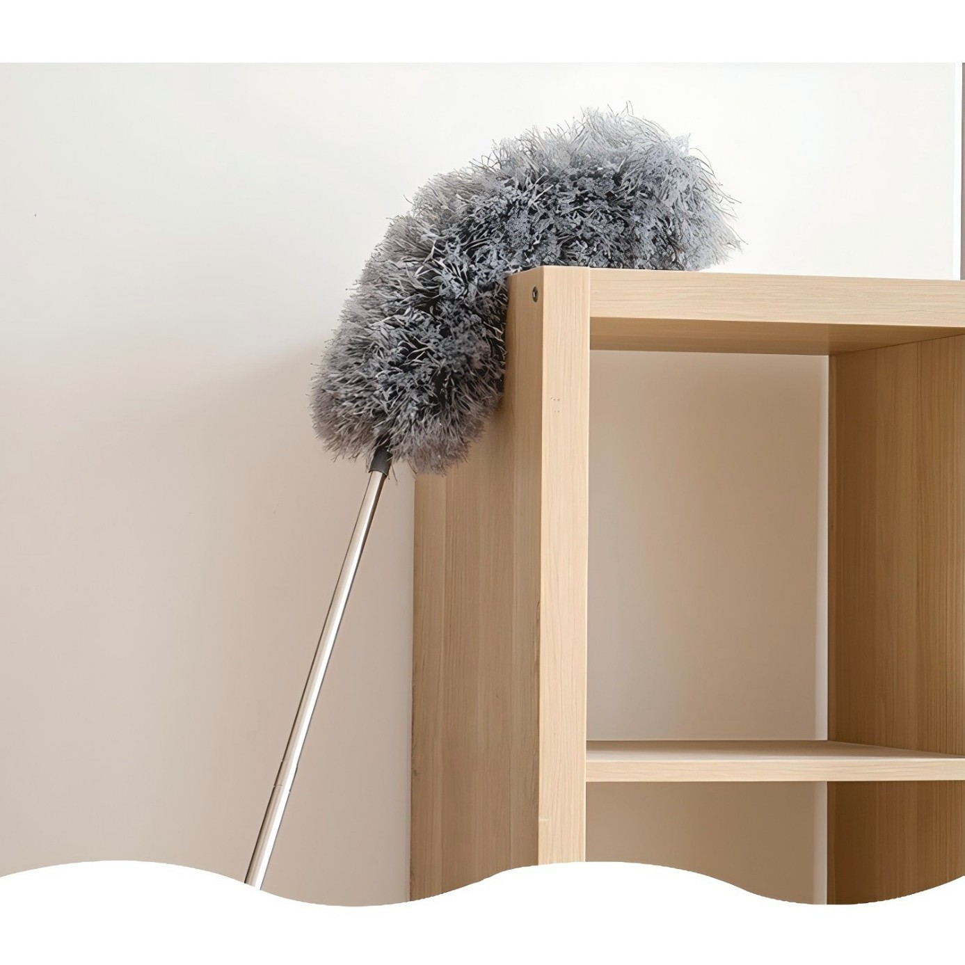 Cross-Border Feather Duster Dust Duster Household Car Use Not Easy to Shed Household Cleaning Zenzi Retractable