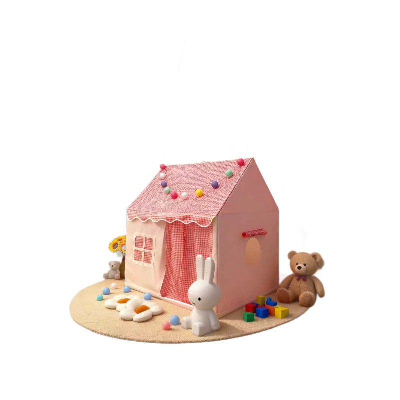 New Indoor Baby Crawling Kidsren's Tent Foldableable Sleeping Toy House Ins Style Princess Castle Small House