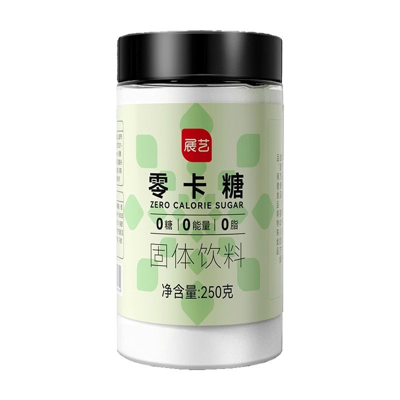 Exhibition art zero card sugar 500g erythritol stevia 0 card 0 fat dessert milk tea coffee baking healthy sugar substitute