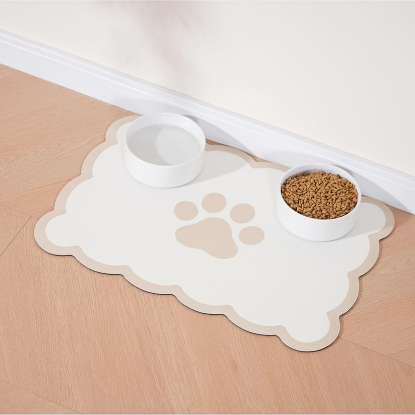 New pet placemat diatom mud mat feeding splash cat and dog diatom mud placemat cross-border for factory direct sales