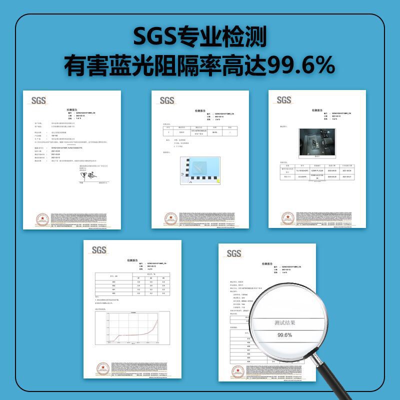 Anti-blue Light Protection Film for Apple Computer Desktop Display Anti-radiation Anti-reflective Eye Protection Baffle Film