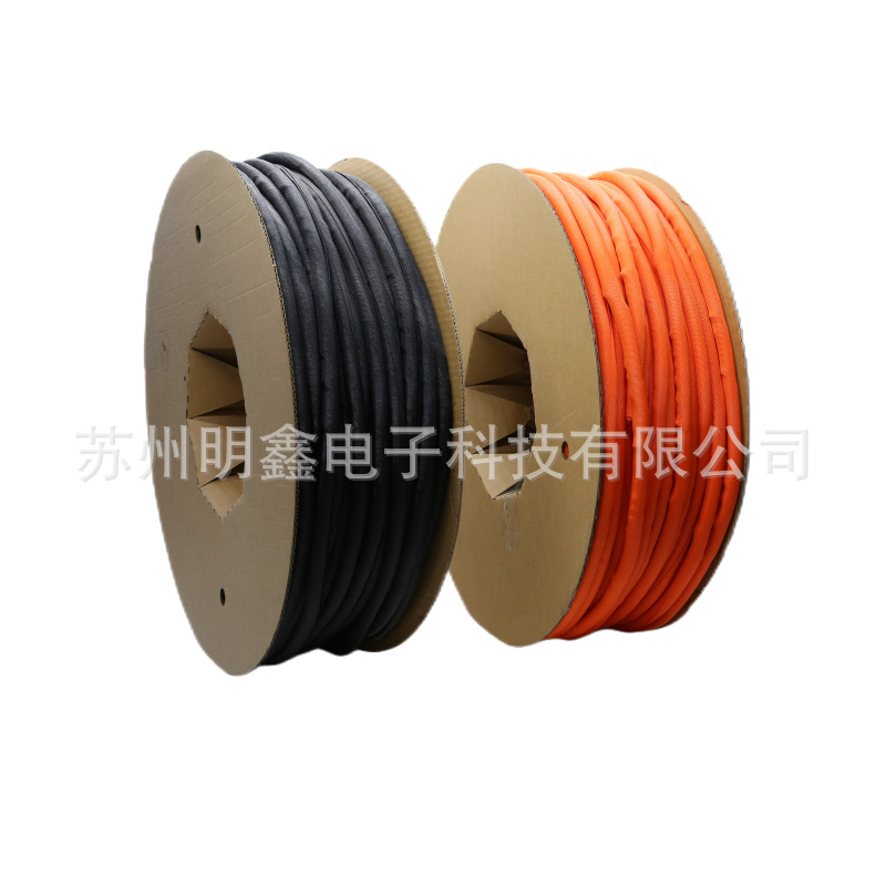 Factory Direct Sales Self-Winding Textile Tubing Self-Winding Braided Tubing Self-Winding Fabric-Covered Pet Textile Self-Winding Tube