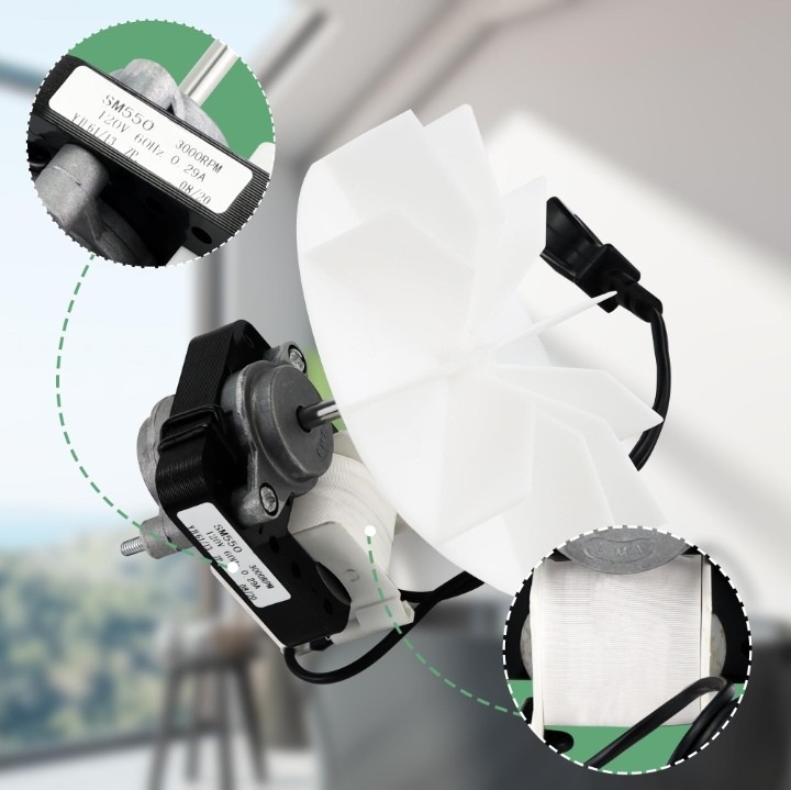 Sm550 Household Bathroom Exhaust Fan Accessories Motor Sm550 Bathroom Ventilation Fan Motor Ventilation Fan Motor Sm