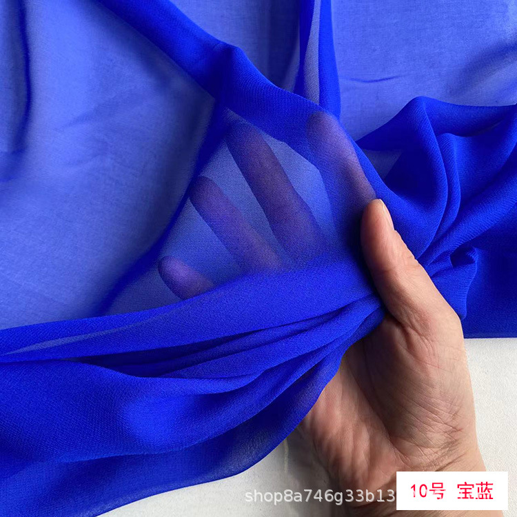 Wide 8 Mm Silk Georgette Fabric Light and Thin Silk Dress Dress Scarf Diy Mulberry Silk Fabric