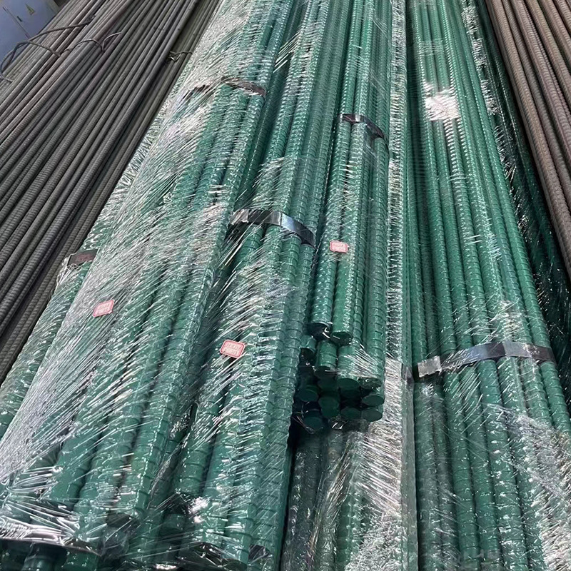 PSB epoxy coated steel bar anti-floating anchor pre-stressed anti-floating anchor slope support finish rolling rebar wholesale