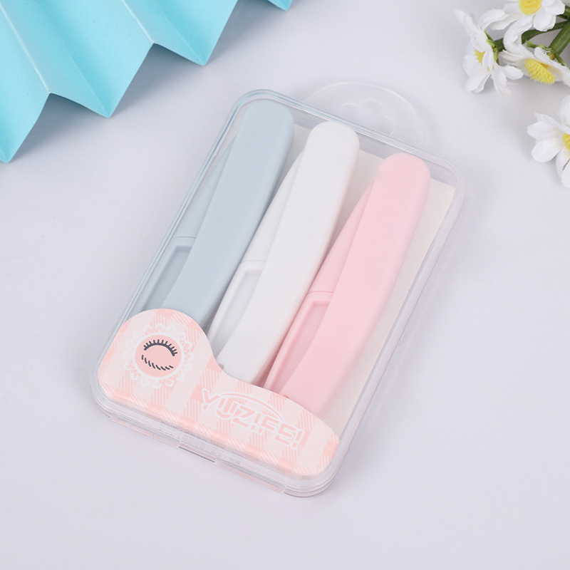 New Korean Beauty Tools Eyebrow Razor Manufacturer Wholesale Foldable Eyebrow Razor Efficient Eyebrow Trimming Portable