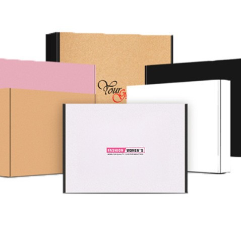 Manufacturer's Sky and Earth Box, Book-Shaped Clothing and Cosmetics, Super Hard Carton Square Ready-Made Express Box Packaging Box