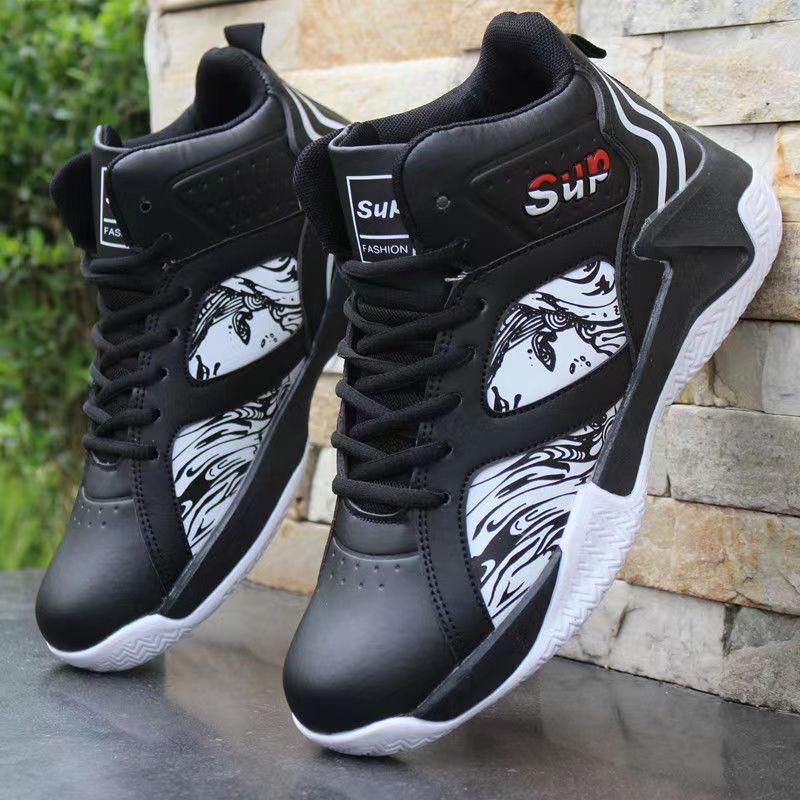 Basketball Shoes 2025 Cross-border New Amazon Student Shoes Fashion Comfortable sneaker Men's National Fashion Cool Street Shoes