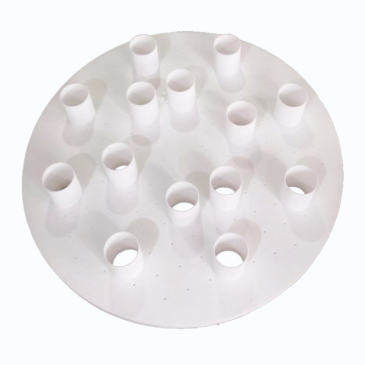 Polytetrafluoroethylene Distributor Acid and Alkali Resistant Liquid Distributor Ptfe Tetrafluoro Plastic Special-Shaped Parts Tubular Distributor