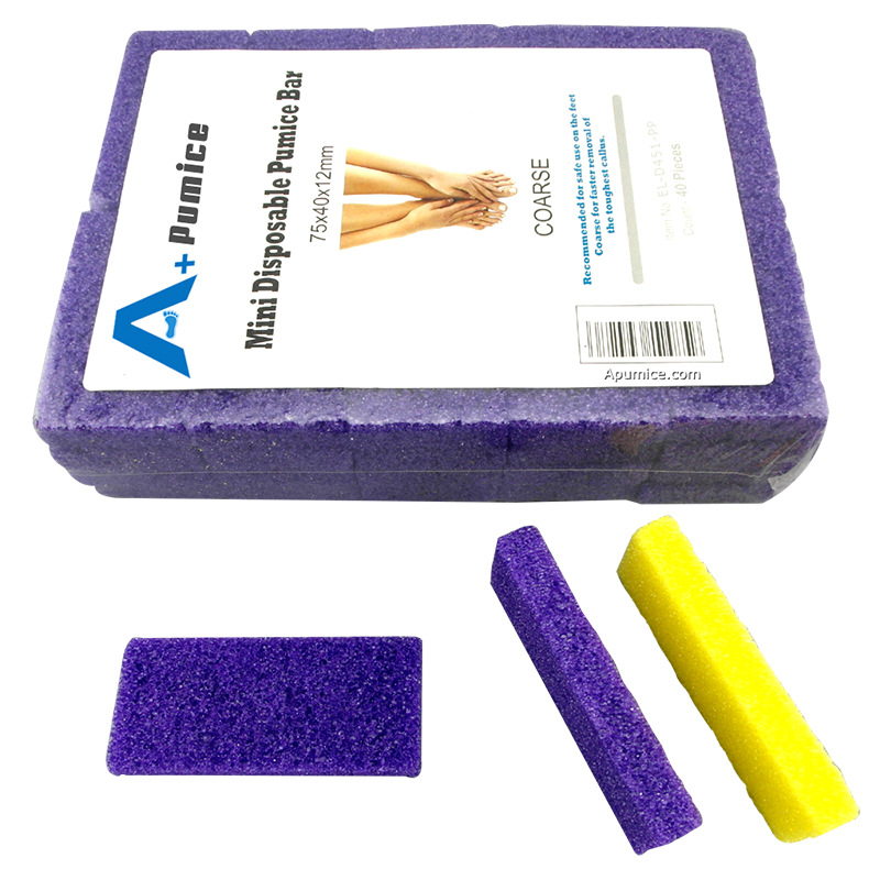 Square Multi-Color Foot Grinding Stone to Remove Dead Skin and Calluses Pu Pumice File Beauty Foot Rub Stone Disposable Foot Cleaning Tool