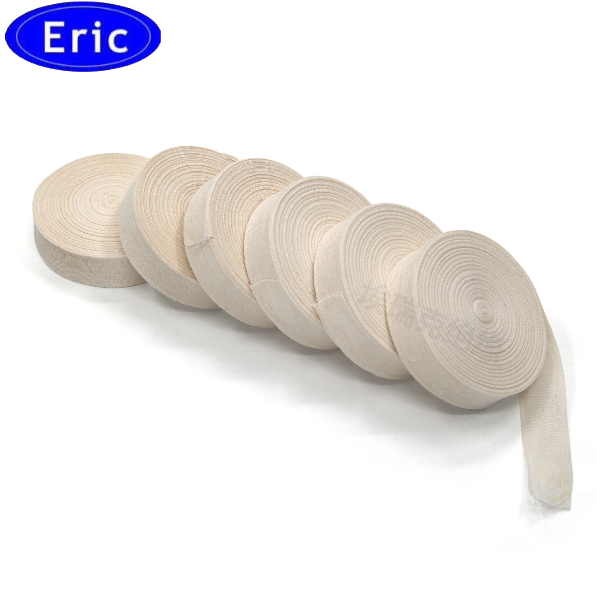 Электрический белый хлопковый ремень для моторного трансформатора, изолирующий бандаж из чистого хлопка, полные спецификации и высокое качество