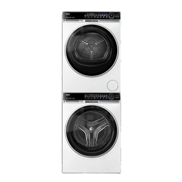 Haier Maiwang X11 Washing and Drying Set Xqg100-Bd14536Lwu1+Hgs100-F536Wu1 Dual Engine Heat Pump