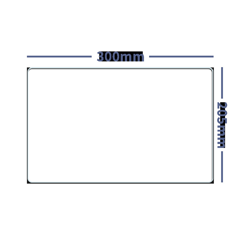 Student soft pad transparent examination writing pad special desktop A2 Primary School students drawing pad writing pad a4