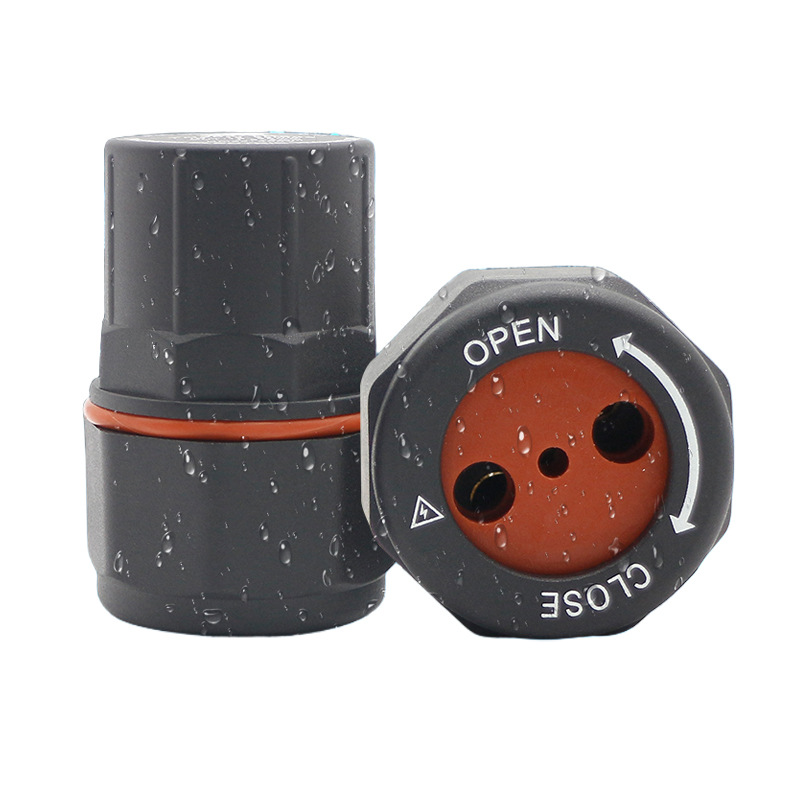 Industrial Grade Ip68 Waterproof Connector V0 Flame Retardant Pa6 M25-M32 Straight-Through/Y-Type Three-Way High Temperature Resistance and Corrosion Resistance