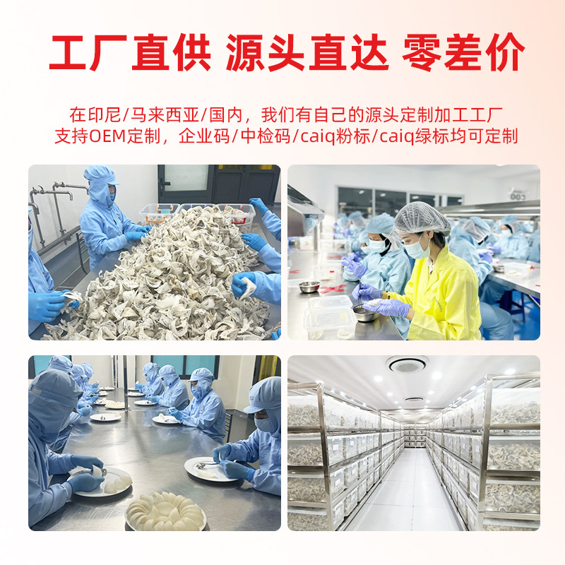 Indonesian Traceable Code Bird's Nest Dried Cups Three Grams Loose Cups Gift Box Pregnant Women's Nourishment No Need to Pick Out Feathers Bird's Nest 3 Grams Loose Cups in Stock