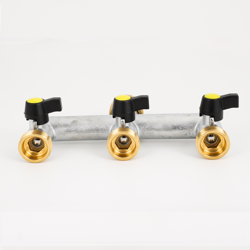 Horticultural garden irrigation watering water separator three-way two-way valve water pipe joint controllable valve switch water pipe fittings