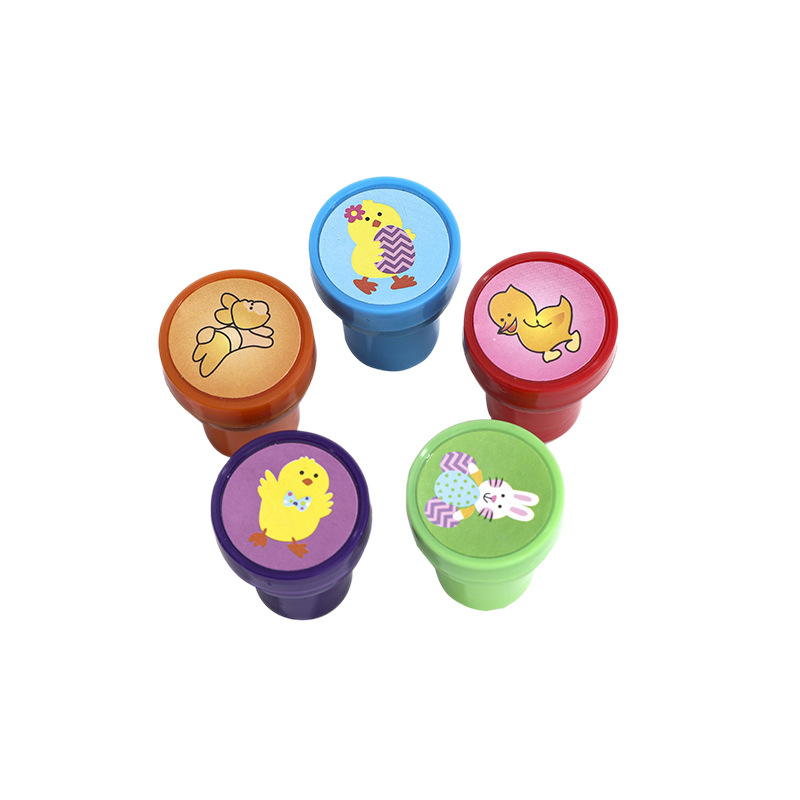Cartoon Pattern Easter Stamp Holiday Gift Hot-Selling Creative Children's Stamp