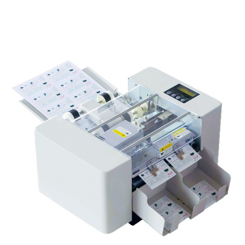 Tongro A4 Fully Automatic Business Card Cutting Machine Special Paper Business Card Cutting Machine Electric Paper Cutting Machine Factory Direct Sales