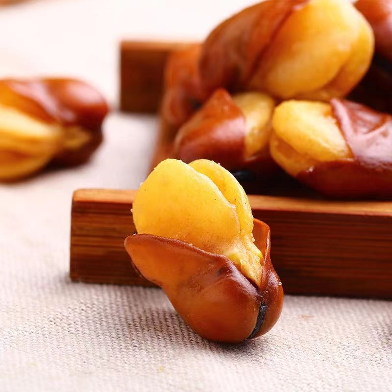 Jinlian Babu bean broad bean 35g nostalgic snack nuts fried small dried fruit orchid bean online popular snack