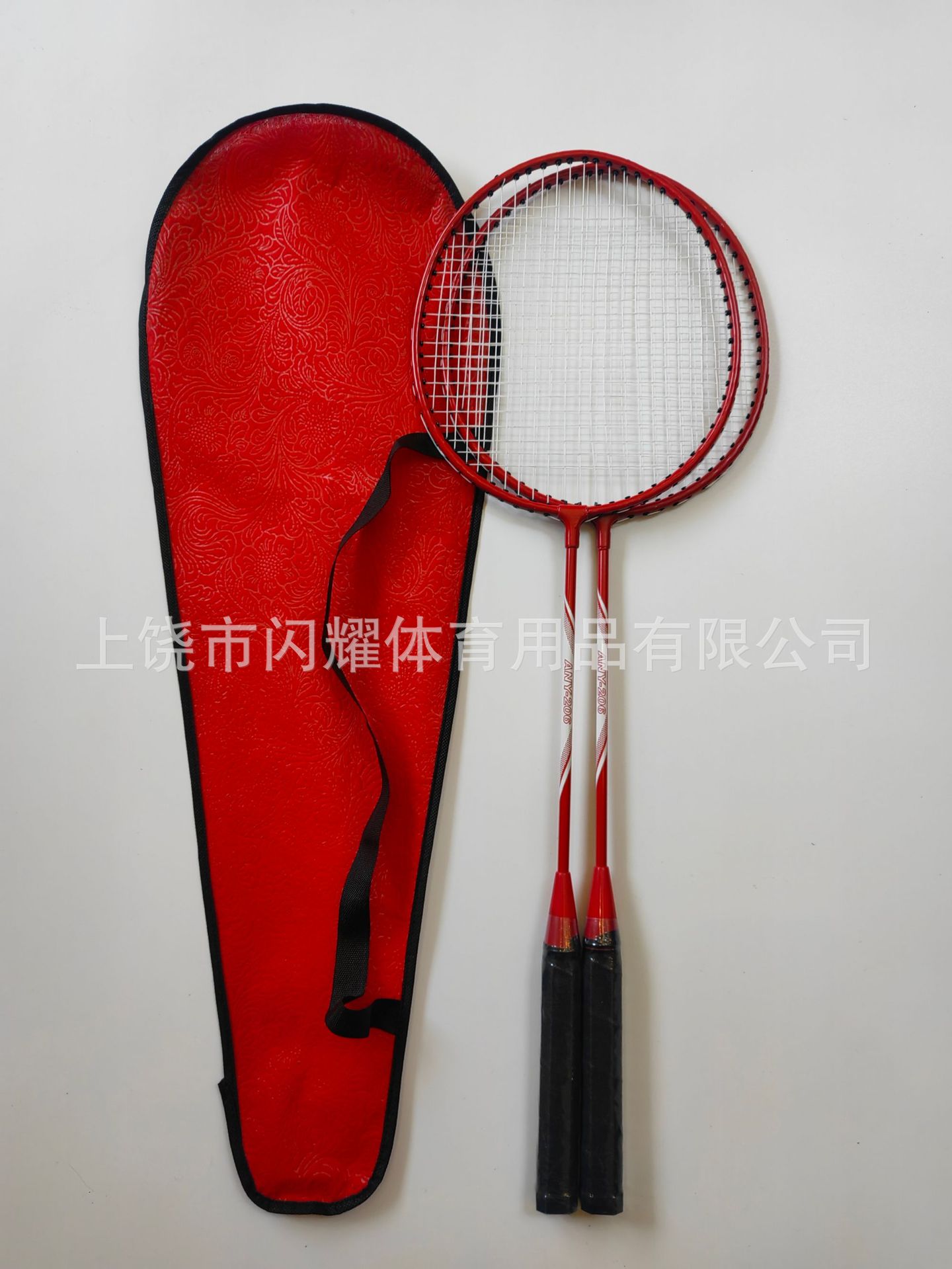 Factory direct supply 2022 beginner multi-color badminton racket family entertainment Youth badminton racket set