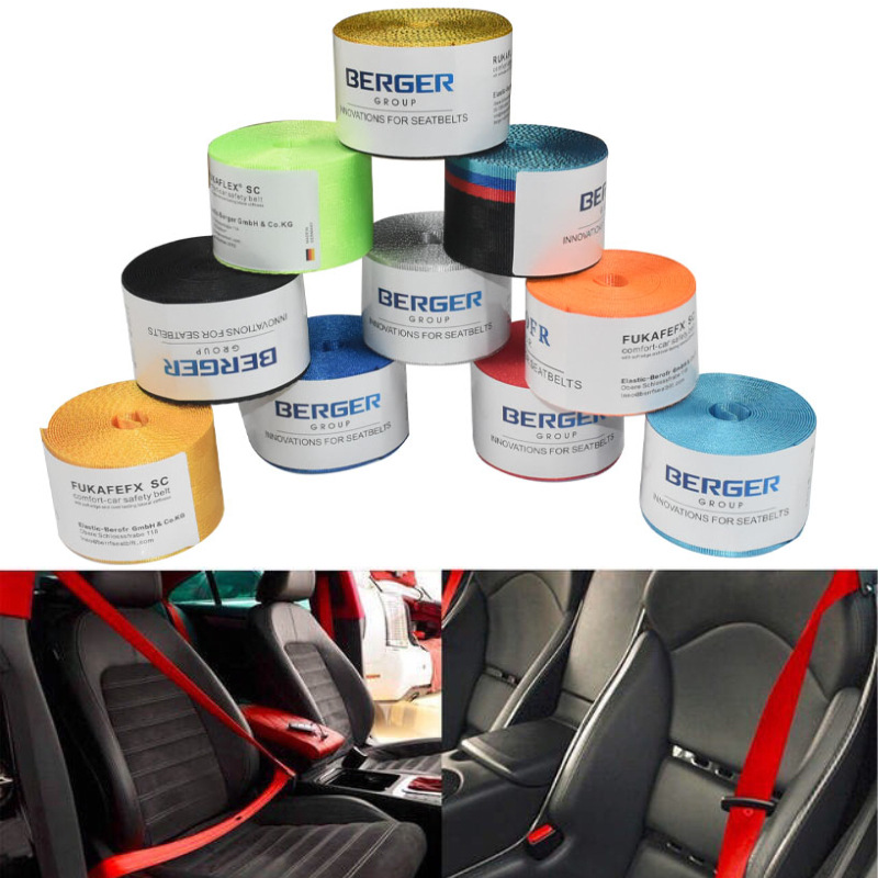 Модифицированный ремень безопасности автомобиля, ширина 4.8 см, высококачественный универсальный ремень