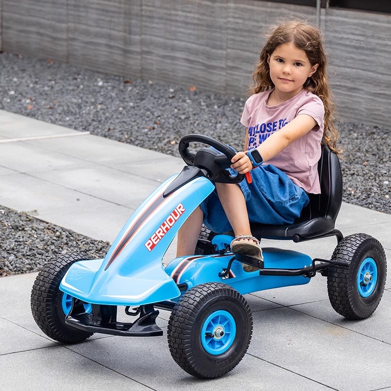 Children's Four-Wheel Go-Kart Pedal Bicycle Large and Small Fitness Sports Stroller Baby Child Pedal Toy Car