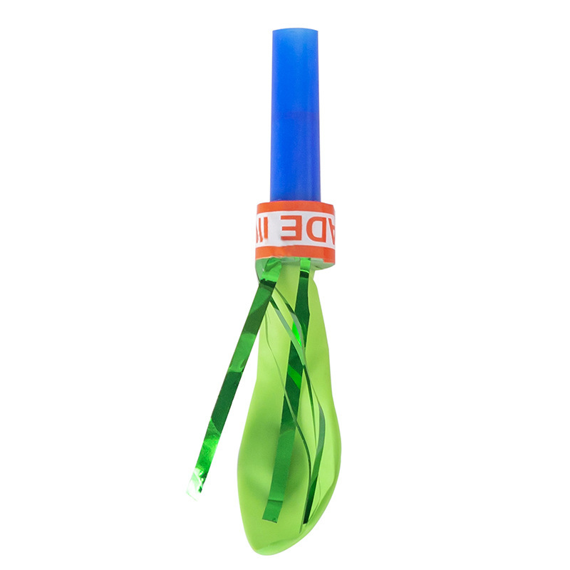 Gold Whistle Balloon Whistle Balloon Children's Party Supplies Clown Props Wholesale Latex Balloons