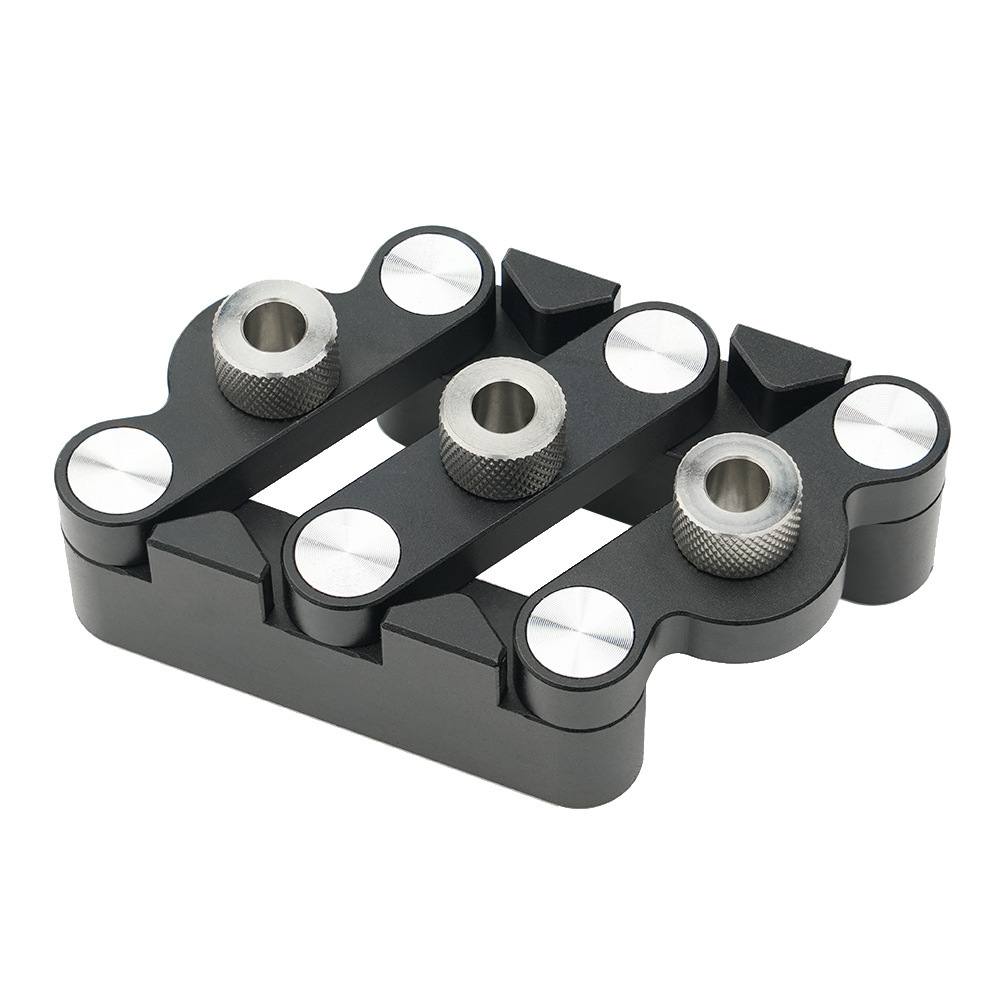 Woodworking Hole Punch Locator, Round Wood Tenon Self-Adaptive Centering Hole Punch, Furniture Paneling Wood Pin Vertical Hole Opening