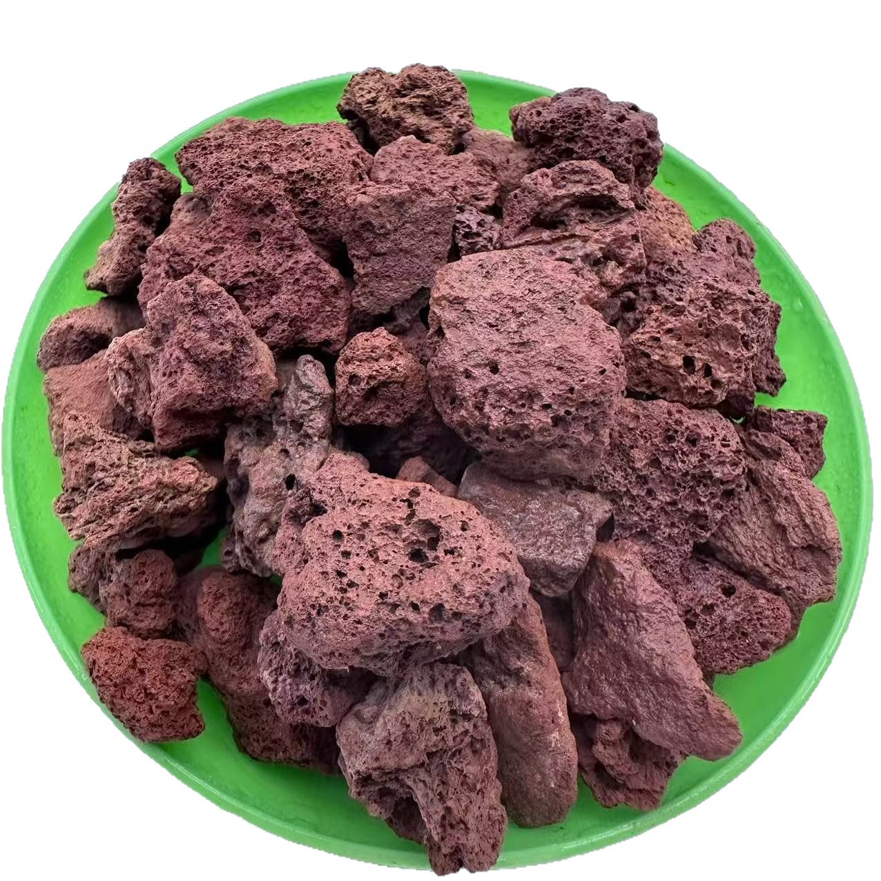 Volcanic Stone Manufacturers Wholesale Red and Black Volcanic Rock Filter Material for Water Treatment, Landscaping, Fish Tank Decoration, Volcanic Stone