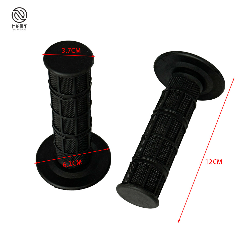 Cross-country motorcycle modified handle glue 22MM 7/8 universal handle cover soft silicone checkered handle