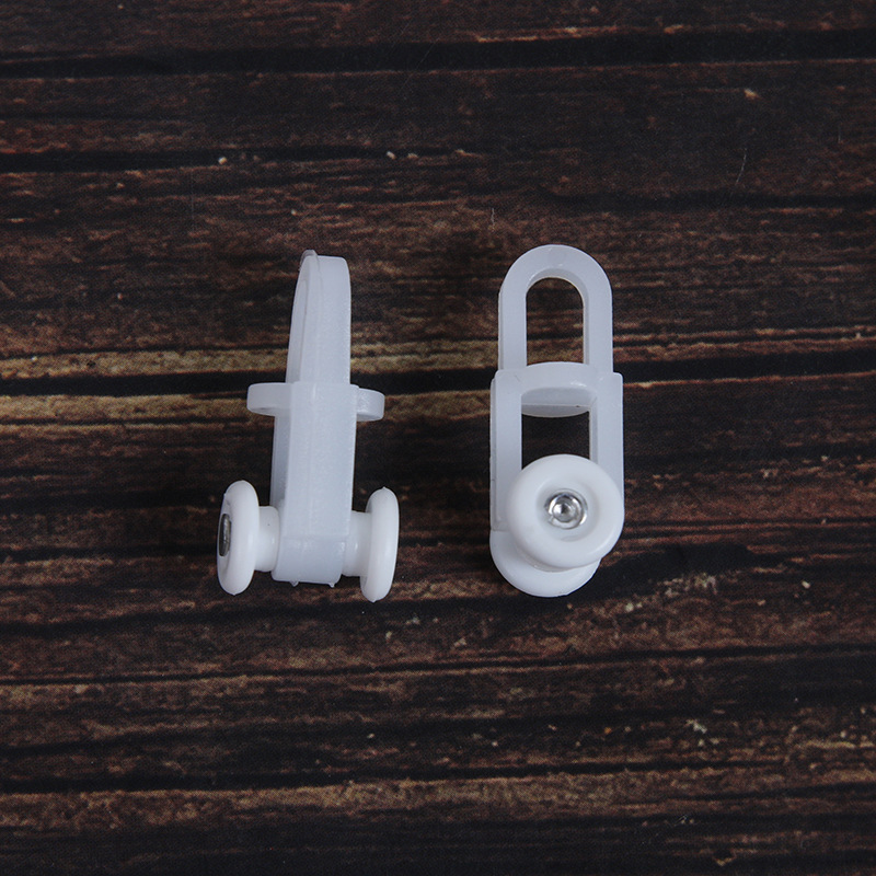 Pulley Track Curtain Accessories Roller European Small Square Wheel Home Window Straight Rail Track Pulley