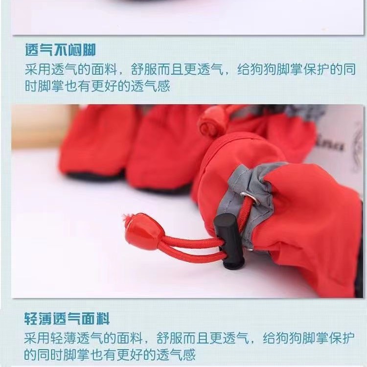 Dog Shoes Four Seasons Breathable Soft Sole Shoes Small Dog Teddy Bear Anti-slip Pet Shoe Cover Foot Cover