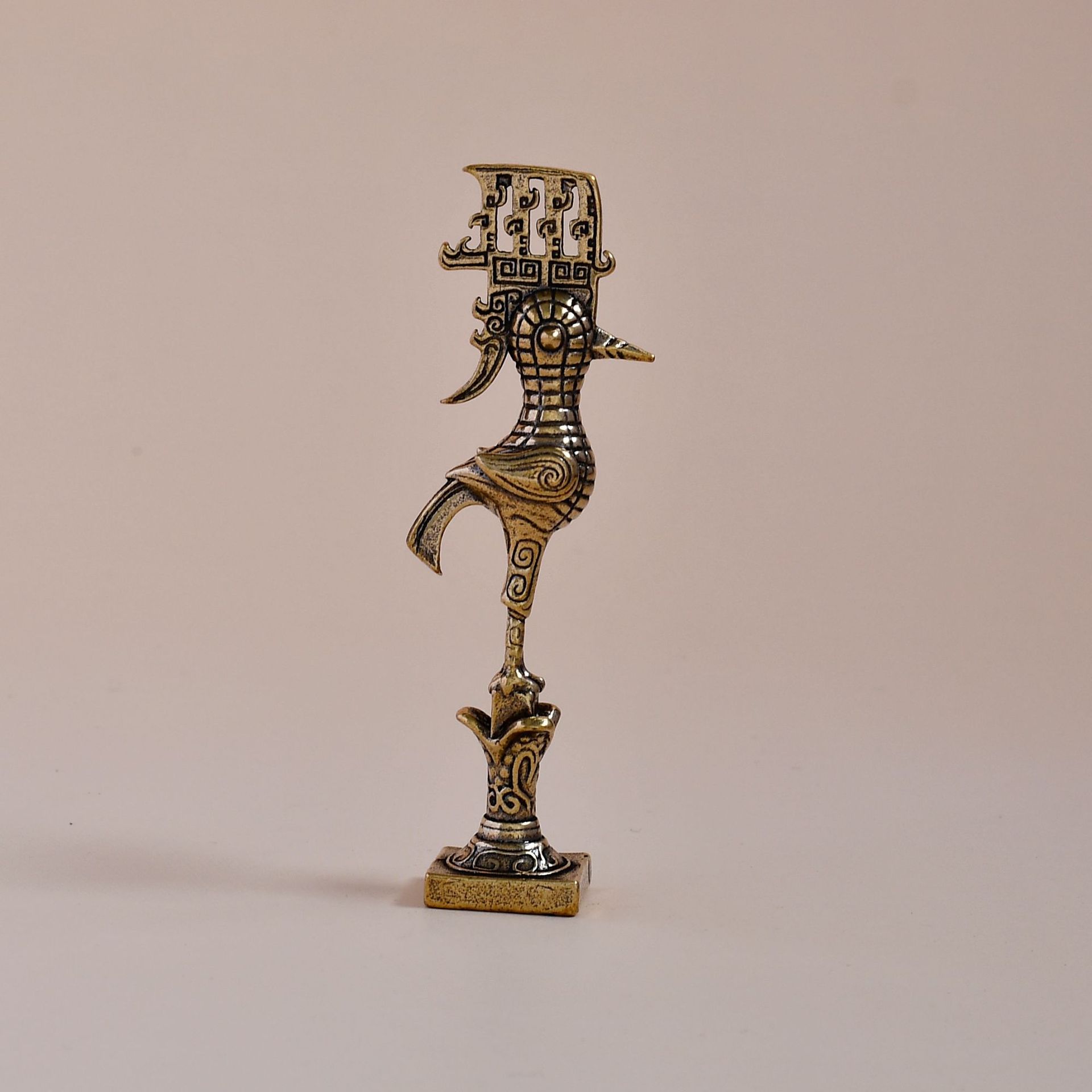 Yiwu Sanxingdui Wenchuang Ornaments Hercules Brass Crafts Guochao Wenchuang Boutique in stock