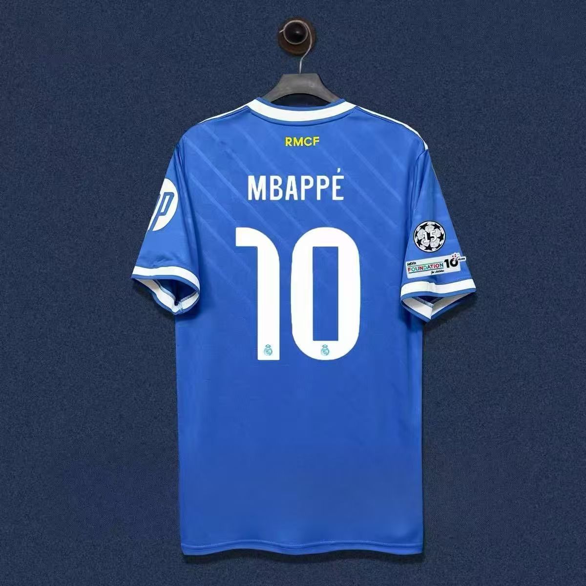 2526 Real Madrid Jersey No. 10 Mbappe No. 5 Bellingham No. 7 Vinicius Home and Away Second Away Football Uniform