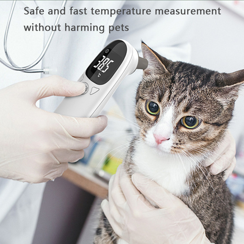 Cross-Border Pet Thermometer Temperature Measurement Instrument Cat and Dog Ear Thermometer Non-Contact Electronic Thermometer Thermometer