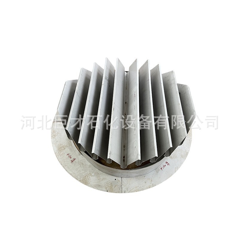 Stainless Steel Liquid Collector, Liquid Collector, Inclined Plate Collector, Liquid Accumulation Tray, Overflow Type Tray-Type Liquid Distributor