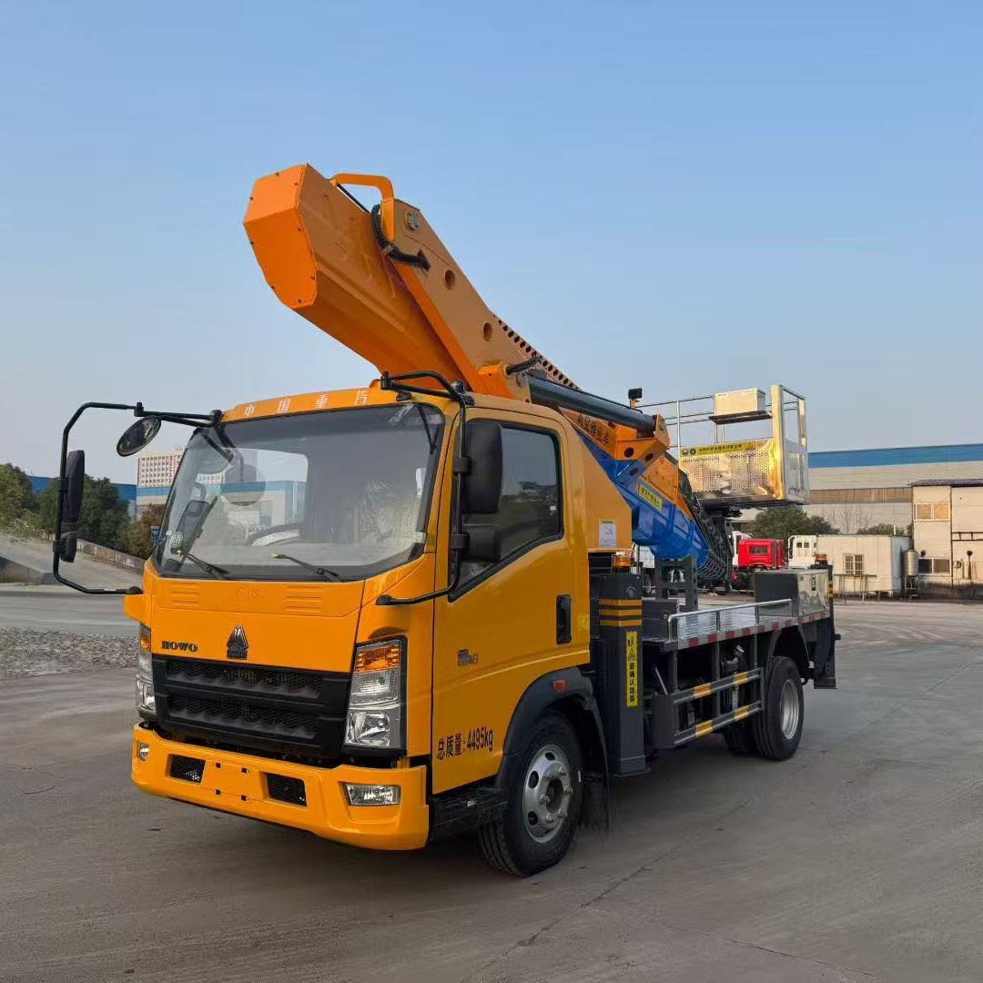 Sinotruk 28- 36m Aerial Work Platform, Aerial Lift, Factory Direct Sales, Global Direct Supply, Different Configurations, Different Prices