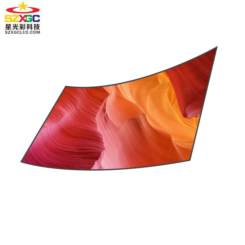 Led Spherical Screen Full-Color Flexible Display Soft Module Flexible Screen Indoor and Outdoor Digital Advertising Screen Customization