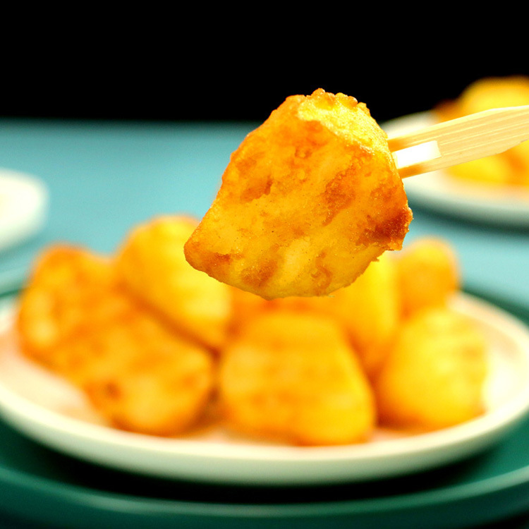 Santong Wanfu crispy potato frozen semi-finished products Full box wholesale factory delivery night market stall fried snacks