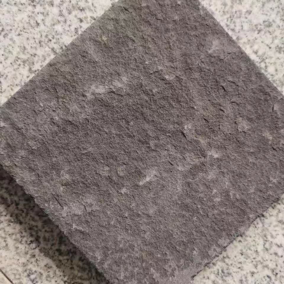 Factory Direct Sale High Quality Black Sandstone for Wall Floor Dry Hung Stone