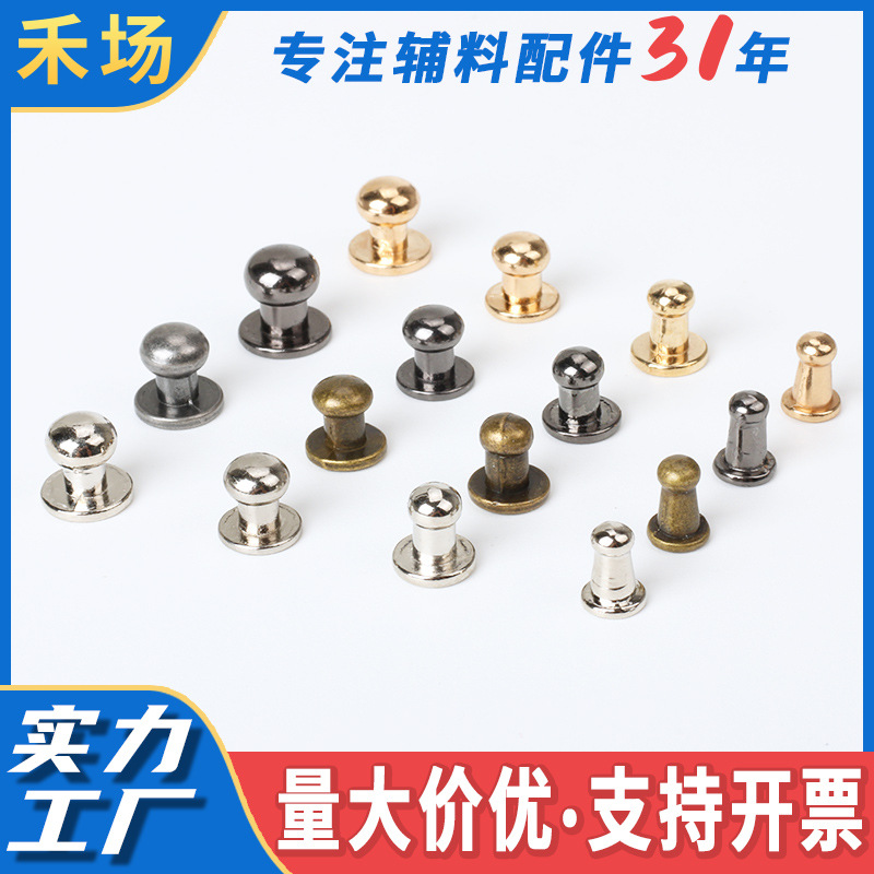 Оптовая продажа цинковых сплавов, пряжки для сумок с винтом для ручной работы