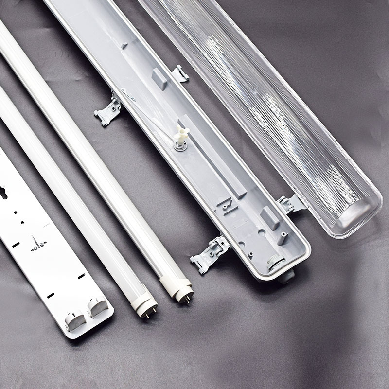 Wholesale 18W36W three-proof lamp 1 meter 2 super bright t8 single-tube double-tube fluorescent lamp waterproof IP65 dustproof three-proof lamp