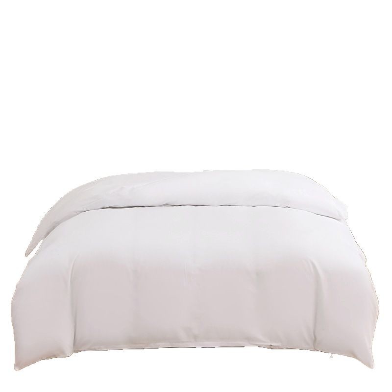 Solid color four-piece simple sanding quilt cover three-piece factory bedding a generation of foreign trade wholesale