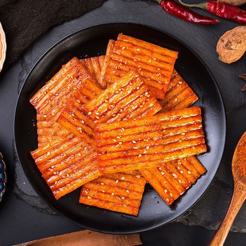 Spicy bar net red spicy snacks gift bag big knife meat gluten students casual snacks childhood nostalgic factory wholesale